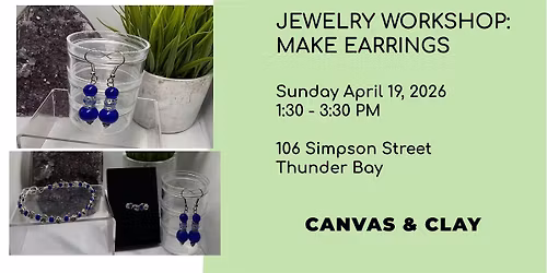 Jewelry Workshop - Make earrings