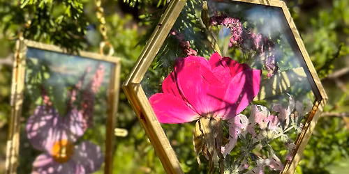 Pressed Flower Ornament Class