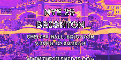 New Years Eve @ Shelter Hall Brighton