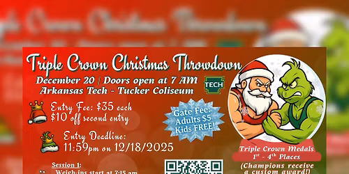Triple Crown Christmas Throwdown