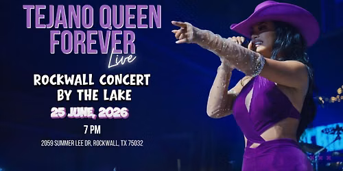 TQF tribute to Selena LIVE - Rockwall concert at the Lake