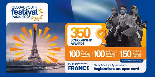Global Youth Festival 2026 - Paris, France
