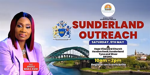 Busola Jegede International Ministry Sunderland outreach