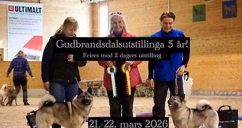 Gudbrandsdalsutstillingen 2026 -5-\u00e5rsjubileum - 2 dagers!