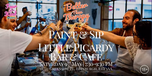 Better than Therapy: Little Picardy Paint & Sip (18+)
