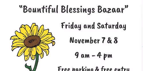 UMW Bountiful Blessings Bazaar