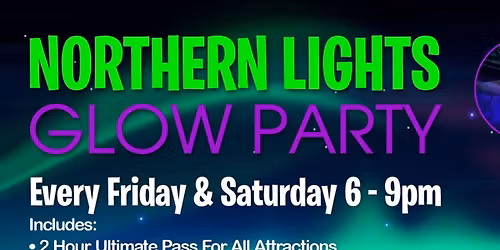 Experience North Lights Glow Party at Zero Gravity