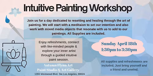 Inutitive Painting Workshop!