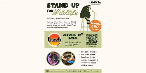 Stand Up for Wildlife 5:00PM