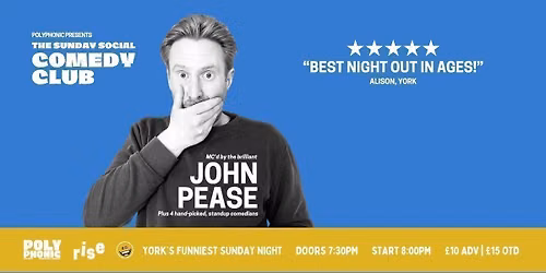 The Sunday Social Comedy Club - 28th June 