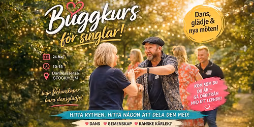 Buggkurs f\u00f6r singlar Nyb\u00f6rjare 1 | 1-Dag Stockholm 