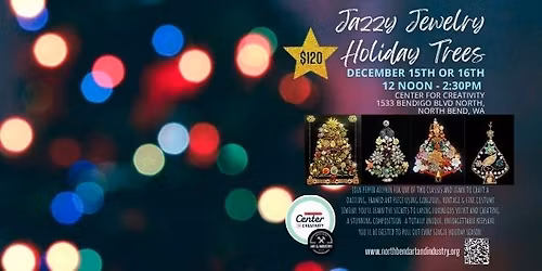 Jazzy Jewelry Holiday Trees with Pepper Allphin (Monday Class)