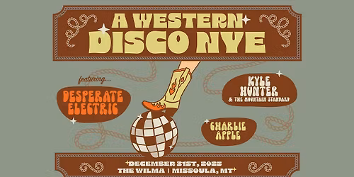 Western Disco NYE Party at The Wilma