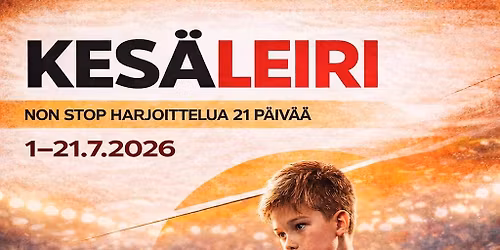 OPT-86 non-stop kes\u00e4leiri 1.-21.7.2026