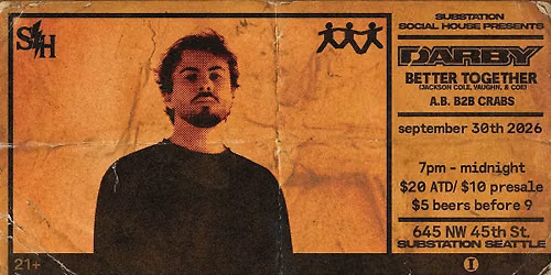 Social House Presents: Darby