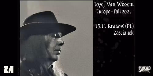Jozef Van Wissem \u201cEurope Fall 2025" | 13\/11\/2025 | Krak\u00f3w, Klub Za\u015bcianek
