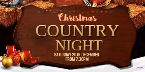 Country Christmas Party!