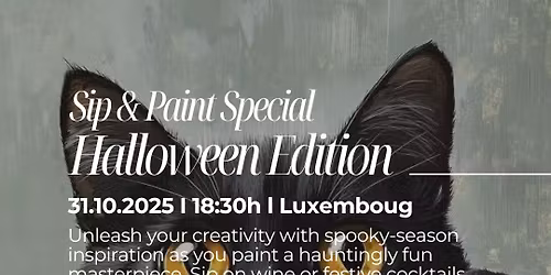 Sip & Paint Special: Halloween Edition