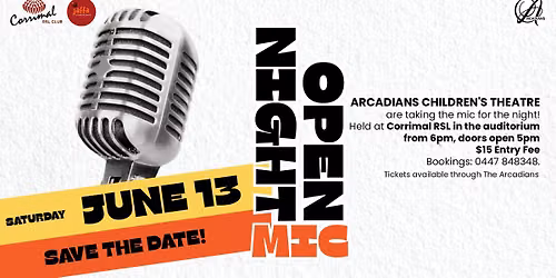 Arcadians Open Mic Night