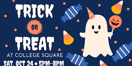 Trick or Treating at College Square