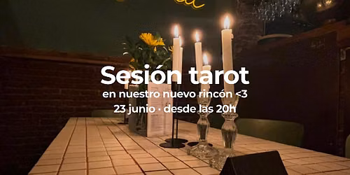 Sesi\u00f3n Tarot en Bar CA Angelita