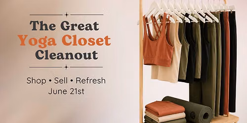 The Great Yoga Closet Cleanout