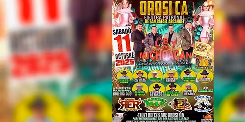FIESTA PATRONAL DE SAN RAFAEL ARCANGEL