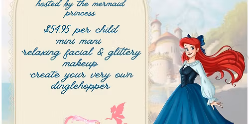 Splash & Sparkle Mermaid Spa Party! Paramus Location