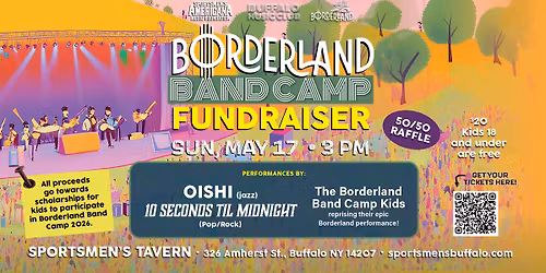 SAMF Fundraiser Concert for Borderland Band Camp 2026