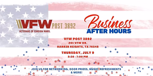 July Business After Hours - VFW Post 3892