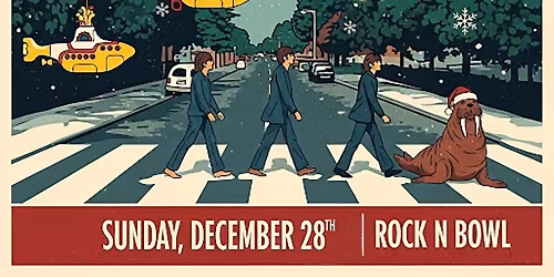 Beatles Night with Newspaper Taxi | SUNDAY DECEMBER 28 | Rock N Bowl NOLA