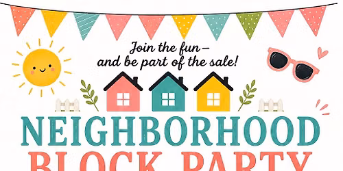 Yard Sale Block Party On  \ud83c\udf39 St 