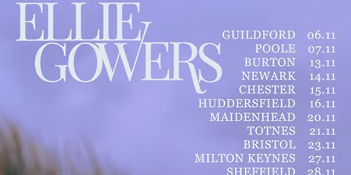 ELLIE GOWERS | LIVE | TOTNES | DEVON | + Support Kuki Airheart
