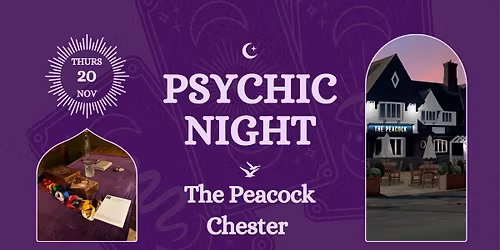 121 Psychic Readings at The Peacock Chester