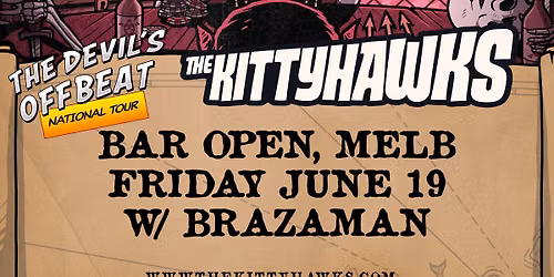 The Kittyhawks \u201cThe Devil\u2019s Offbeat\u201d Single Launch
