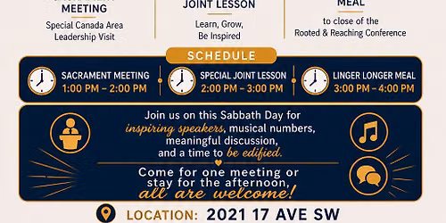 Lions Gate Sunday Meetings & Linger Longer