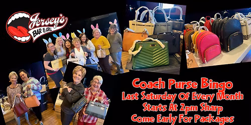 Coach Purse Bingo