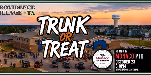 Town of Providence Village Trunk-Or-Treat 