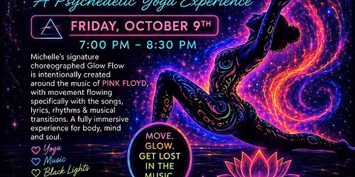 Pink Floyd Glow Flow A Psychedelic Yoga Experience
