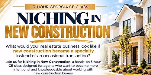 Niching in New Construction (3 HR CE Class)