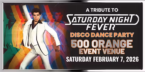A Tribute to Saturday NightFever \u2014 Disco Dance Party