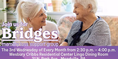 Bridges Memory Support Group June Meeting