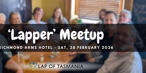 Annual Lapper Meetup - Come say g'day!