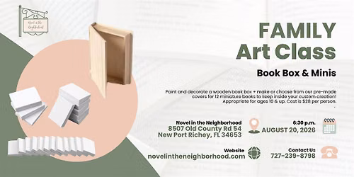 Family Art Class: Book Box & Minis