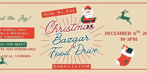 Christmas Bazaar & Food Drive