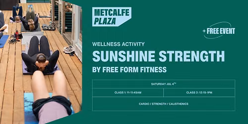 SUNSHINE STRENGTH BY FREE FORM FITNESS \u2600\ufe0f\ud83d\udcaa