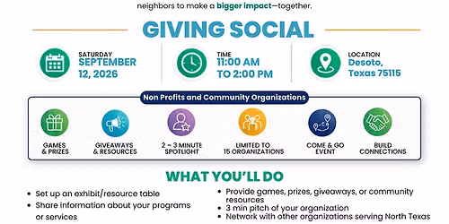 3-N-1 Trinity Services North Texas Giving Day Social