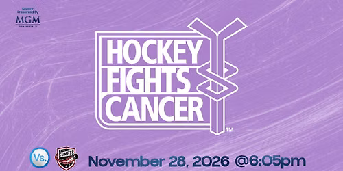 Springfield Thunderbirds Hockey Fights Cancer