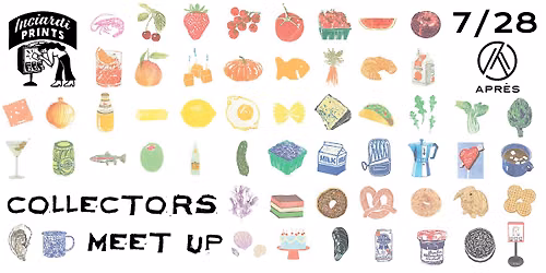 Mini Print Collectors Meet Up at Apres