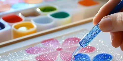 Salt Art at the Creation Station